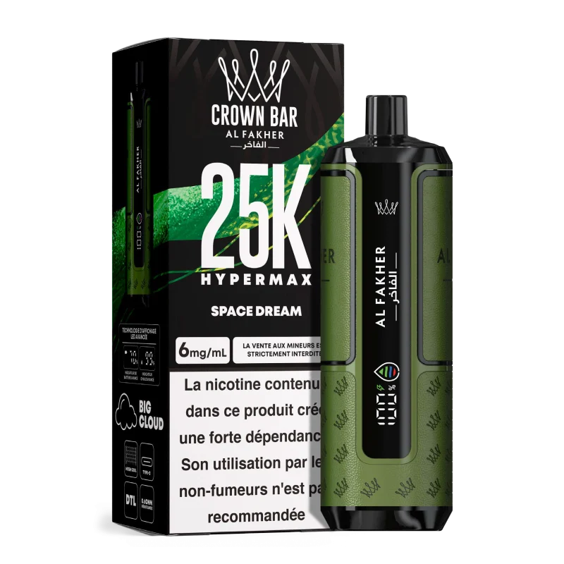 AL Fakher Crown Bar 25K Hypermax Einweg Kit (25000 Puffs) - 💥 Nehme 4 Zahle NUR 3! + Ab einem Einkauf von 100€ 2 Mystery Gratis💥