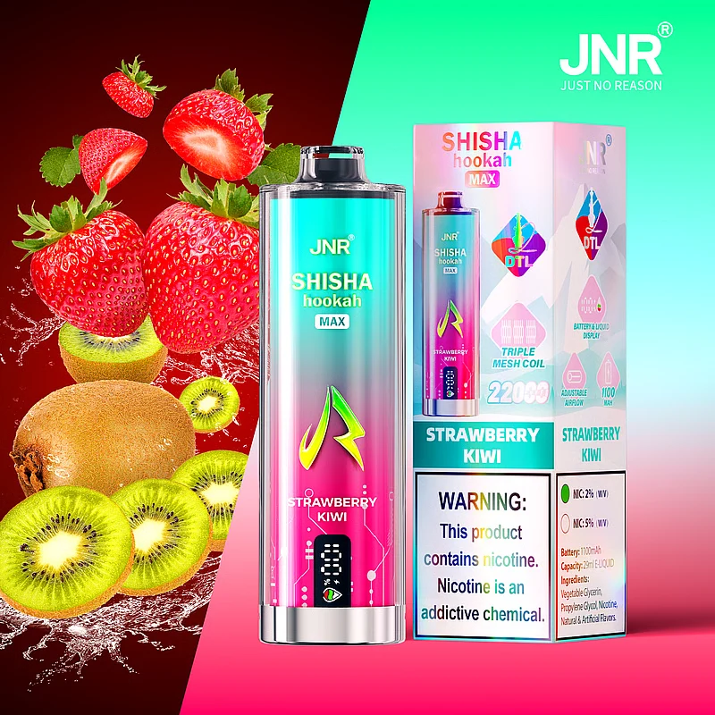 JNR Shisha Hookah Max 22000 22K Puffs DTL Einweg Kit