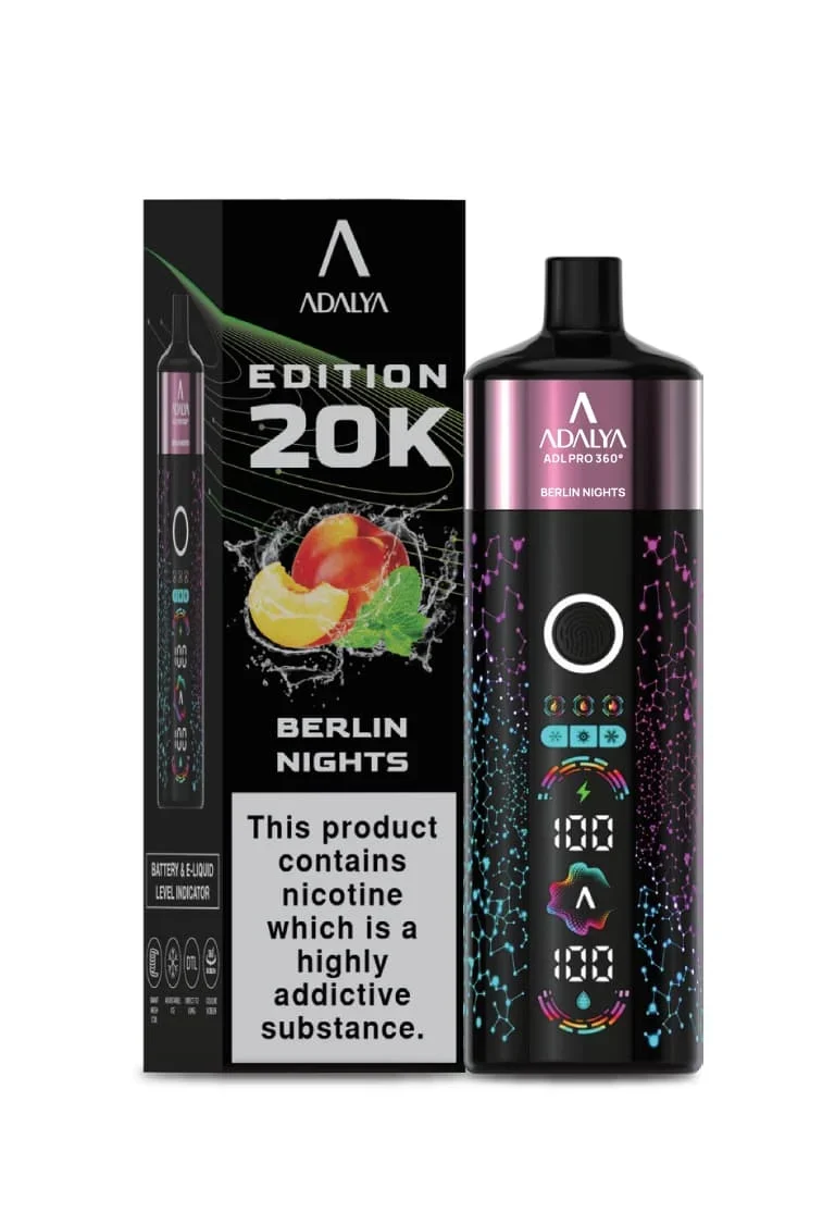 Adalya Edition 20K 20000 Puffs Einweg Kit - 💥 Nehme 4 Zahle NUR 3! + Ab einem Einkauf von 100€ 2 Mystery Gratis💥