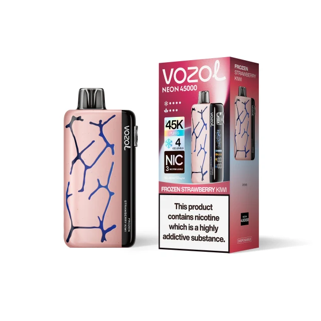 Vozol Neon 45000 Puffs Vorgefülltes Einweg Kit 24ml (45K Puffs) - 💥 Nehme 5 Zahle NUR 4! + Ab einem Einkauf von 100€ 2 Mystery Gratis💥