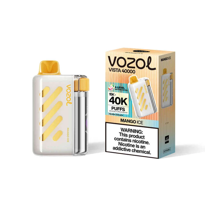 VOZOL Vista 40000 Puffs Wiederaufladbarer Einweg Kit 20ml (40K Puffs) - 💥 Nehme 4 Zahle NUR 3! + Ab einem Einkauf von 100€ 2 Mystery Gratis💥