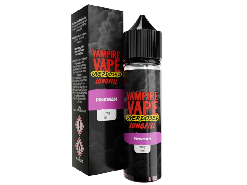 Vampire Vape - Overdosed - Pinkman - 10ml Longfill Aroma (60ml Flasche)