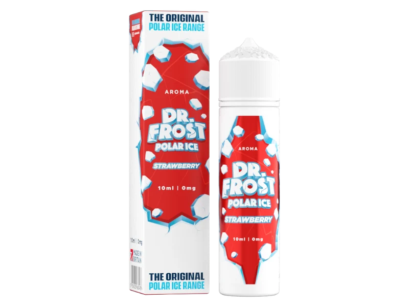 Dr. Frost - Polar Ice Vapes - Strawberry - Longfill Aroma 10ml (60ml Flasche)