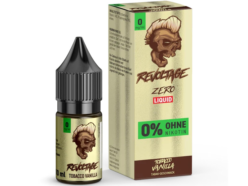 Revoltage - Tobacco Vanilla - 10ml Fertigliquid (Nikotinfrei)