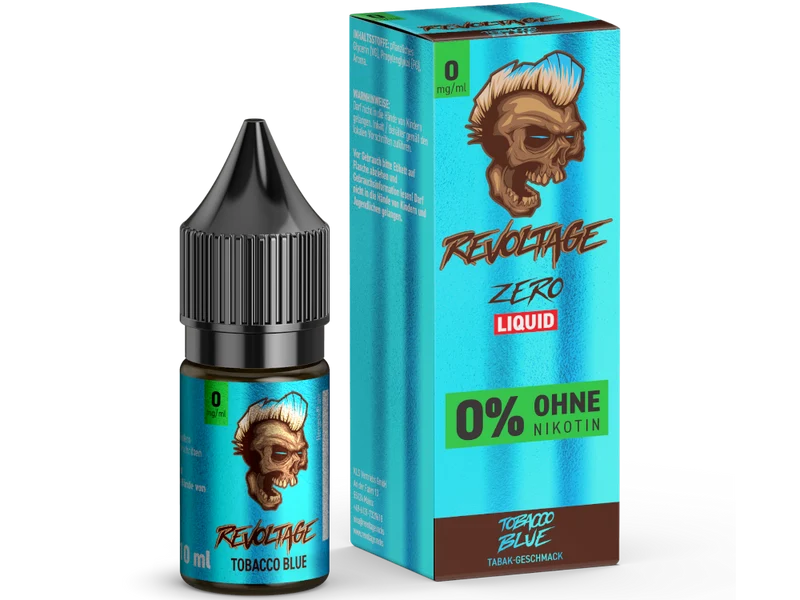Revoltage - Tobacco Blue - 10ml Fertigliquid (Nikotinfrei)