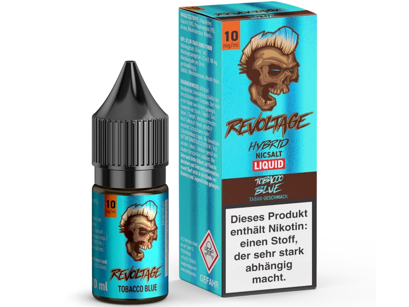 Revoltage - Tobacco Blue - 10ml Fertigliquid (Hybrid Nikotinsalz)