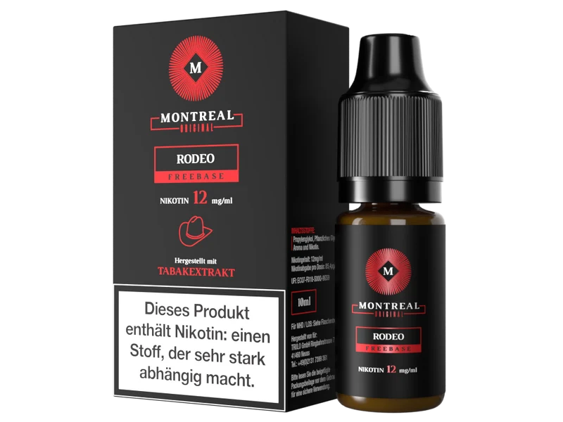 Montreal Original - Rodeo - 10ml Fertigliquid (Nikotin)