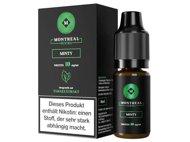 Montreal Original - Minty - 10ml Fertigliquid (Nikotinsalz)
