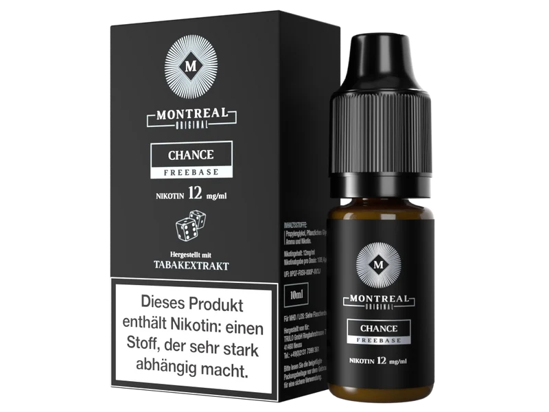 Montreal Original - Chance - 10ml Fertigliquid (Nikotin)