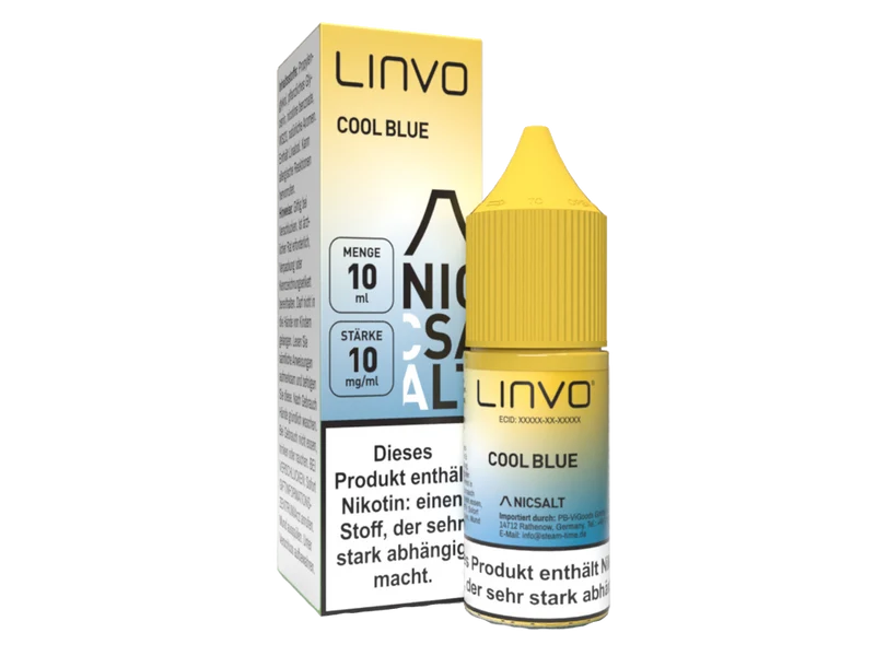 Linvo - Cool Blue - 10ml Fertigliquid (Nikotinsalz)