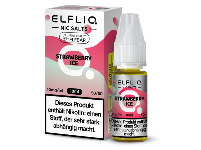 ELFLIQ - Strawberry Ice - 10ml Fertigliquid (Nikotinsalz)
