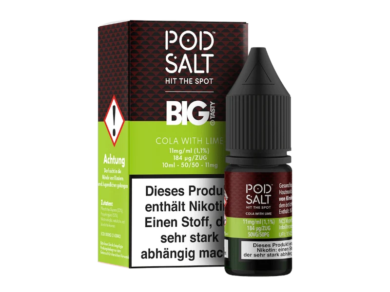 Pod Salt Fusion Cola with Lime Nikotinsalz Liquid