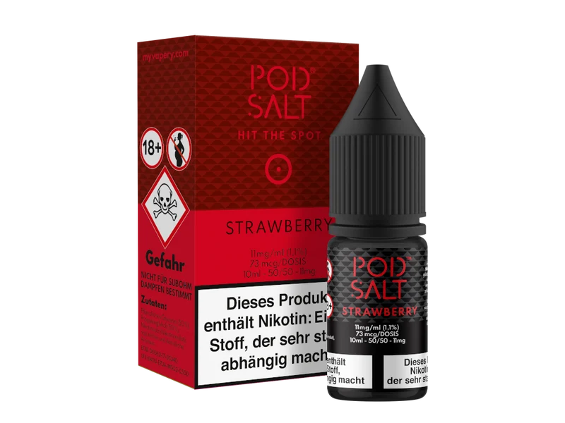 Pod Salt Strawberry Nikotinsalz Liquid
