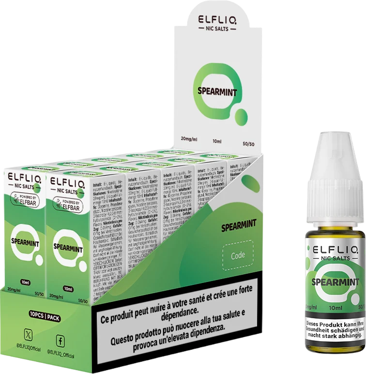 Elfbar Elfliq Spearmint 20mg 10ml