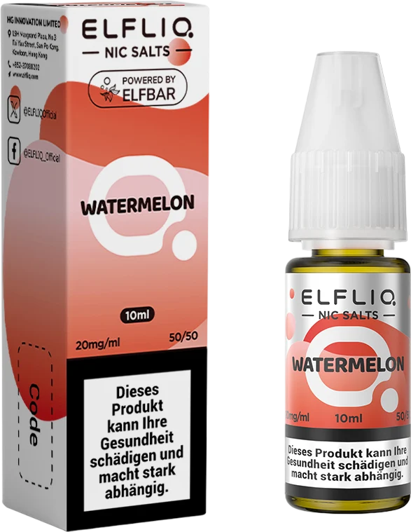 Elfbar Elfliq Watermelon 20mg 10ml