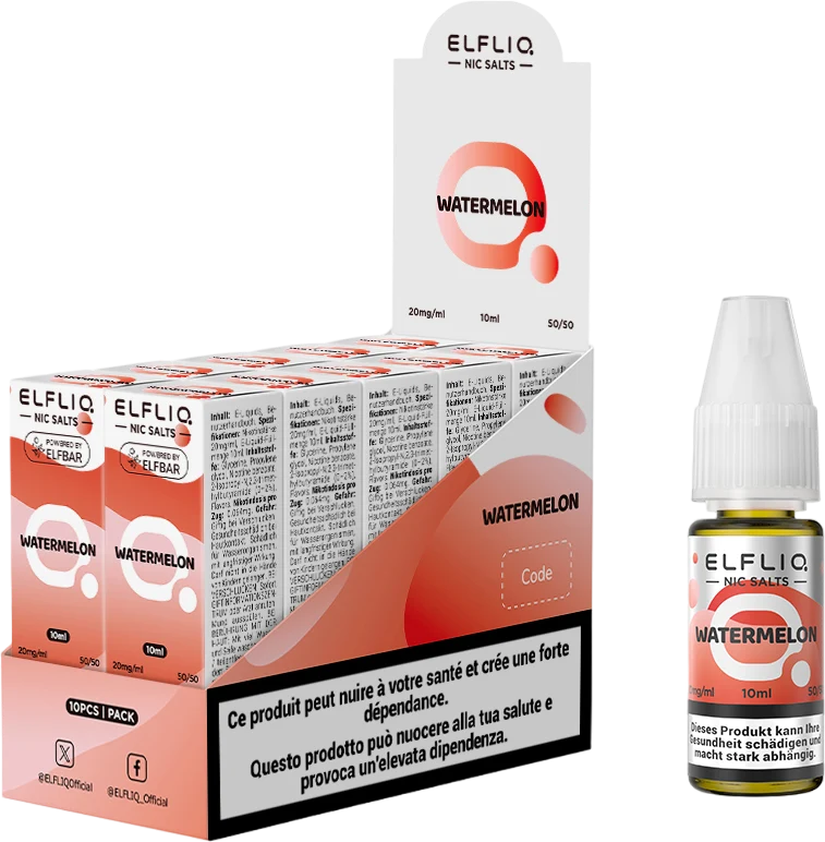 Elfbar Elfliq Watermelon 20mg 10ml