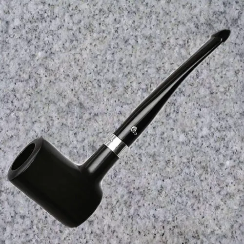 Peterson: Specialty Ebony Silver Tankard Smooth P-Lip
