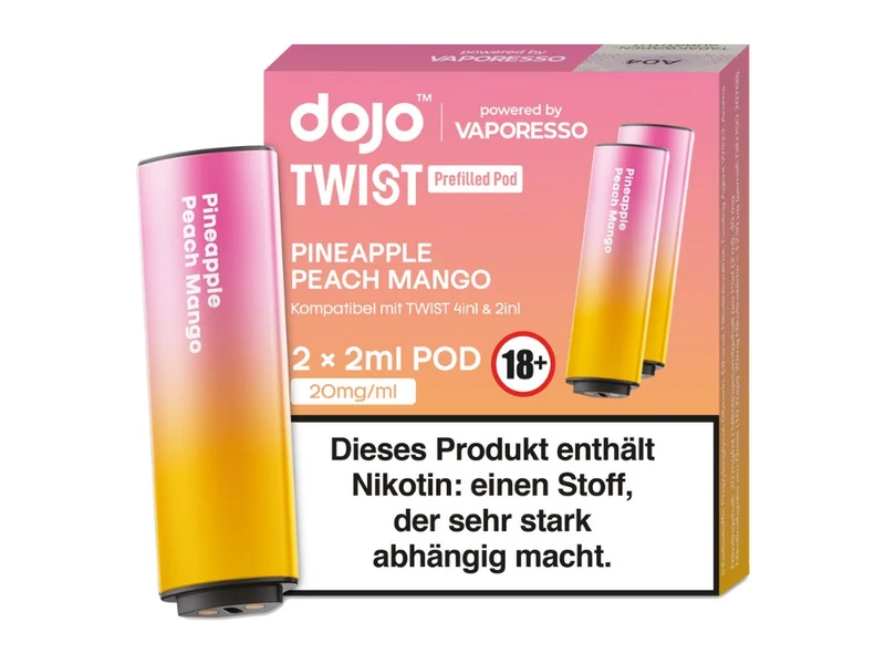 Vaporesso - Dojo - Twist Pod 20 mg/ml (2 Stück pro Packung) - Blueberry Cherry Cranberry