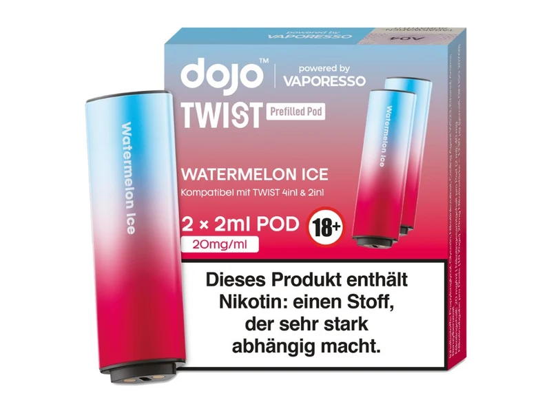 Vaporesso - Dojo - Twist Pod 20 mg/ml (2 Stück pro Packung) - Blueberry Cherry Cranberry