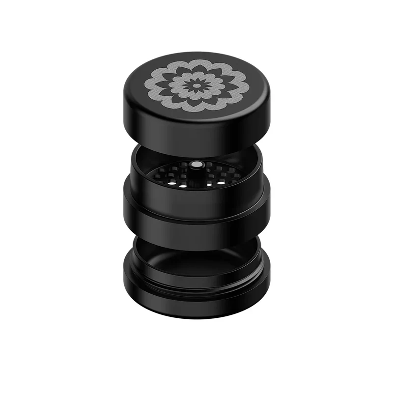 Flower Mill - Next-Gen Standard 2.5" - 64mm - 3 Layers - Black