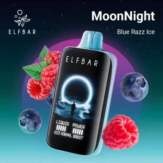 ELF BAR Moon Night 40000 40K Puffs Einweg Kit - 💥 Nehme 4 Zahle NUR 3! + Ab einem Einkauf von 100€ 2 Mystery Gratis💥