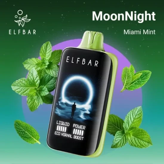 ELF BAR Moon Night 40000 40K Puffs Einweg Kit - 💥 Nehme 4 Zahle NUR 3! + Ab einem Einkauf von 100€ 2 Mystery Gratis💥