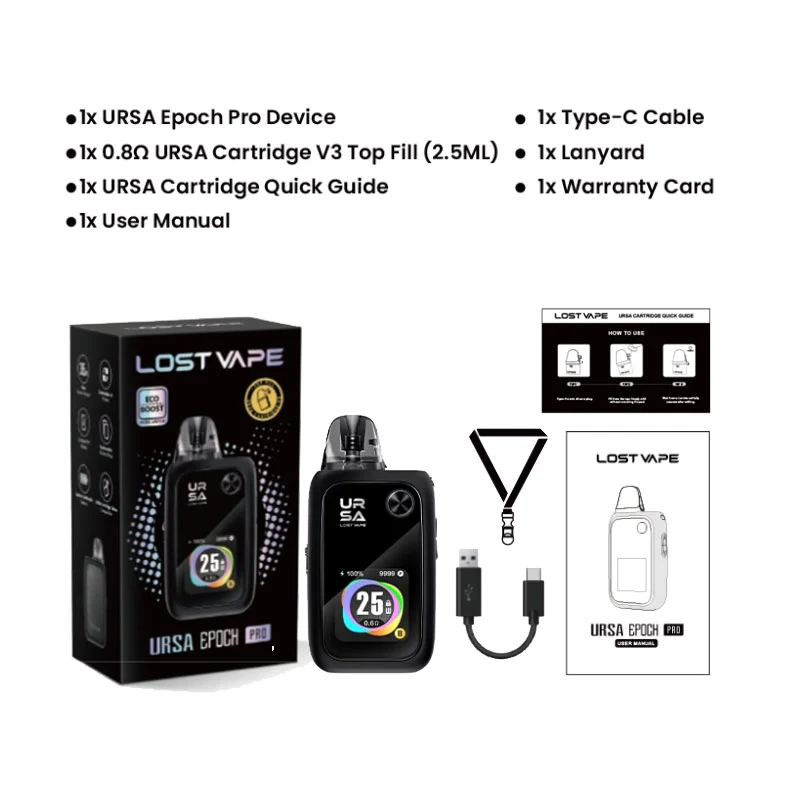 Lost Vape Ursa Epoch Pro Pod Kit 1400mAh