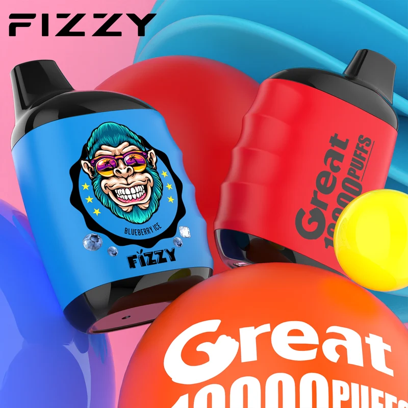 Fizzy GREAT 10000 Puffs Wiederaufladbares Einweg Disposable Kit - 📢EXKLUSIVES ANGEBOT - Nehme 4 Zahle NUR 3 an der Kasse + AB einem Einkauf von 100€ 1 Mystery Vapes Gratis!📢