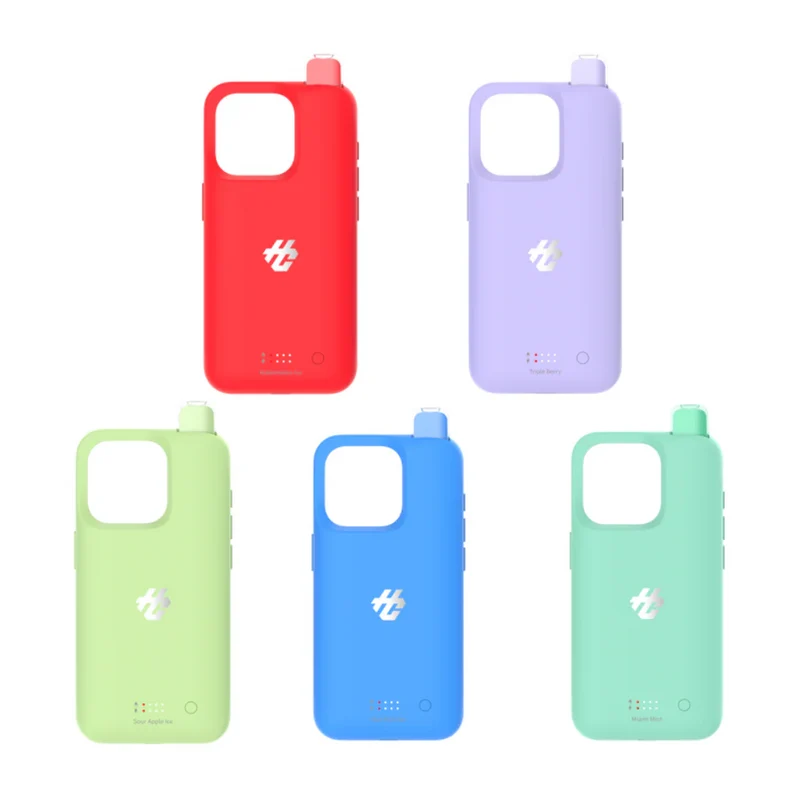 Humo Case iPhone 15 Pro 30K Puffs Einweg Vape Kit (30000 Puffs)- 💥 Nehme 5 Zahle NUR 4! + Ab einem Einkauf von 100€ 2 Mystery Gratis💥