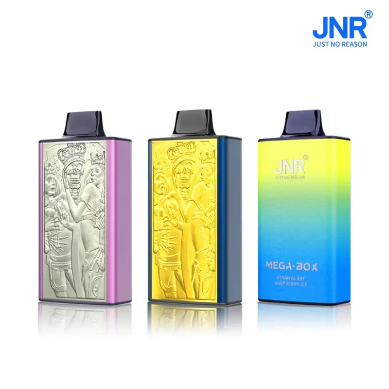 JNR Mega Box 25000 Puffs Einweg Kit - 💥 BLACK Friday WEEK - Nehme 4 Zahle NUR 3! + Ab einem Einkauf von 100€ 1 Mystery Vapes Gratis + Ab einem Einkauf von 150€ 2 Mystery Vapes Gratis 💥