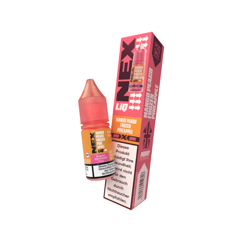 Pod Salt NexLiq Nikotinsalz Liquid – Mango Peach Frozen Pineapple 10ml