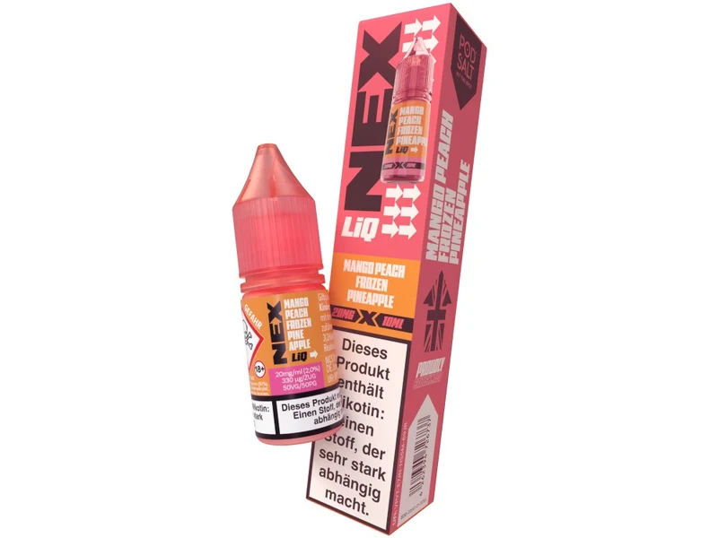 Pod Salt NexLiq Nikotinsalz Liquid – Mango Peach Frozen Pineapple 10ml
