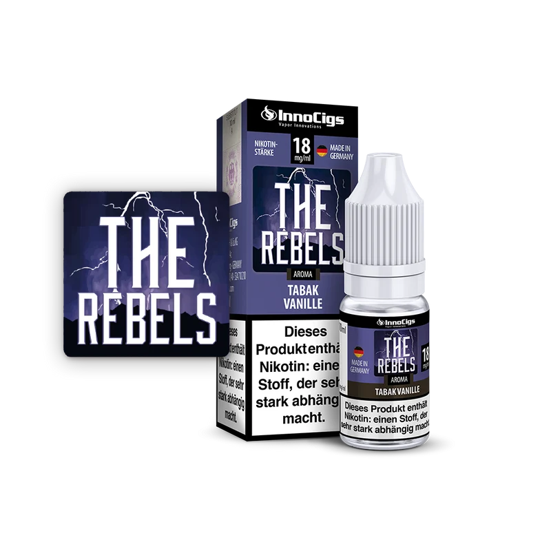 The Rebels Tabak Vanille Aroma - Liquid für E-Zigaretten