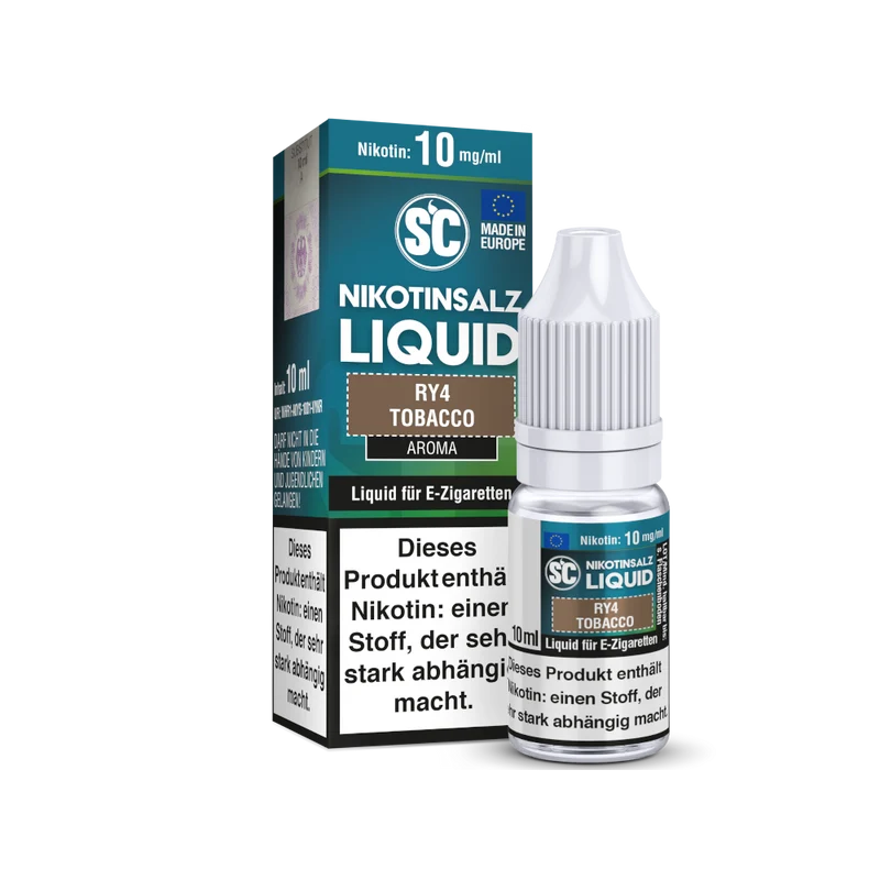 SC RY4 Tobacco Nikotinsalz Liquid - Tabakaroma 20mg/ml - 10ml