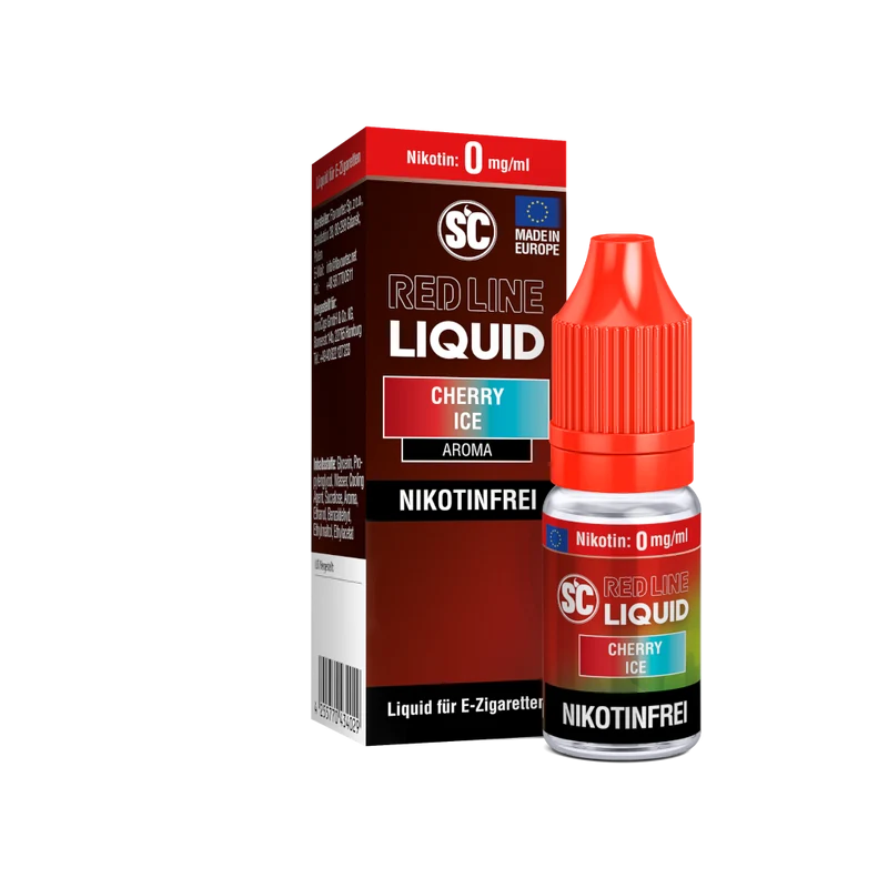 SC Red Line Cherry Ice Nikotinsalz Liquid – Fruchtige Kirsche & Frische