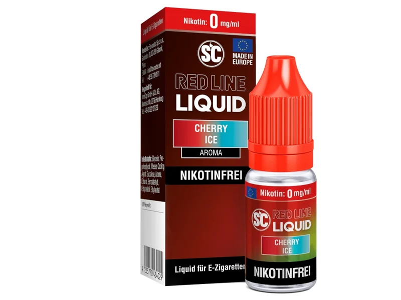 SC Red Line Cherry Ice Nikotinsalz Liquid – Fruchtige Kirsche & Frische