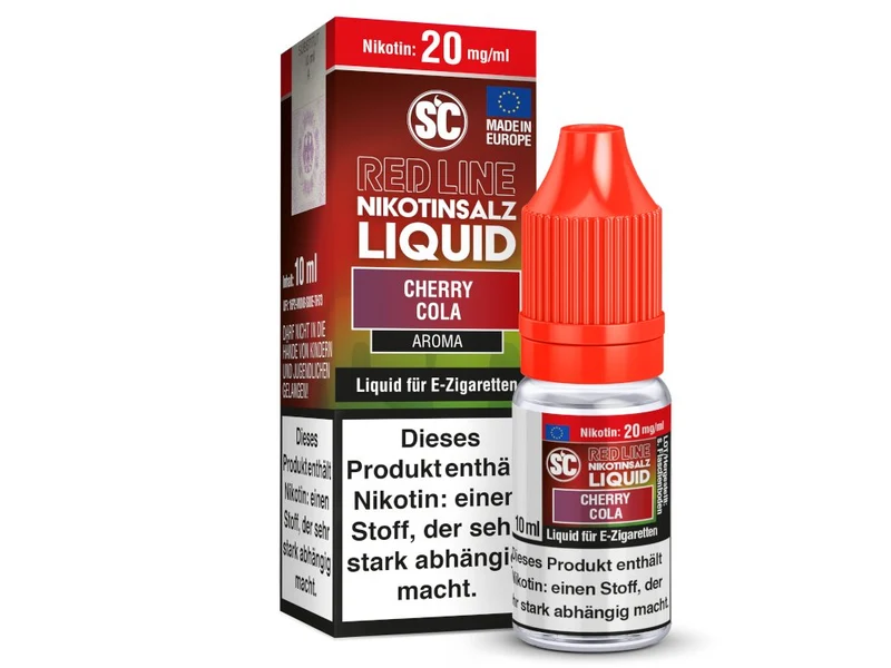 SC Red Line Cherry Cola Nikotinsalz Liquid – Intensives Aroma mit Frische