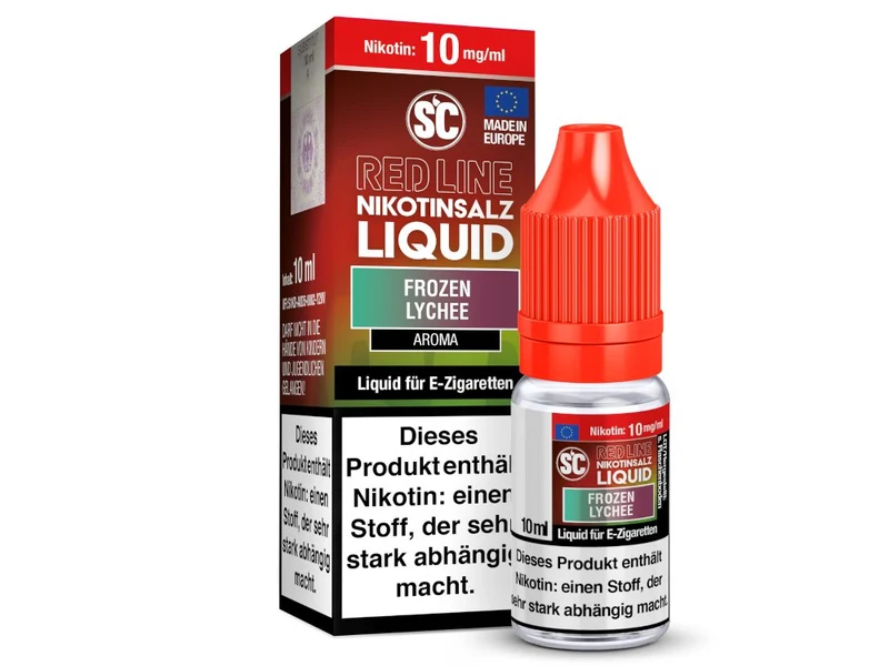 SC Red Line Frozen Lychee Nikotinsalz Liquid – Fruchtige Litschi & Ice