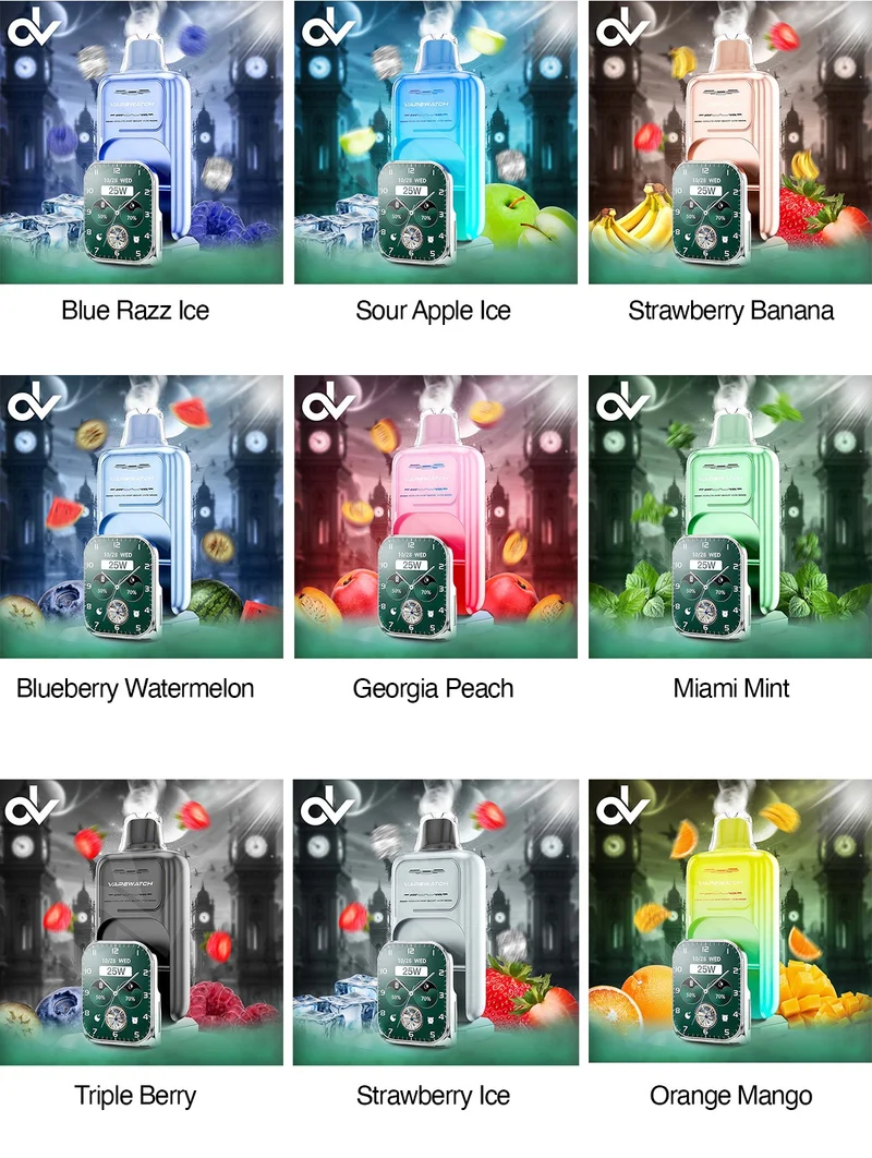 JNR VapeWatch Removable Screen 30K Einweg Kit (30000 Puffs) - 💥 BLACK Friday WEEK - Nehme 4 Zahle NUR 3! + Ab einem Einkauf von 100€ 1 Mystery Vapes Gratis + Ab einem Einkauf von 150€ 2 Mystery Vapes Gratis 💥