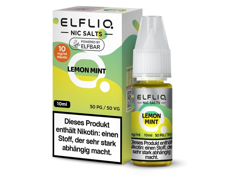 ELFLIQ - Lemon Mint - 10ml Fertigliquid (Nikotinsalz)
