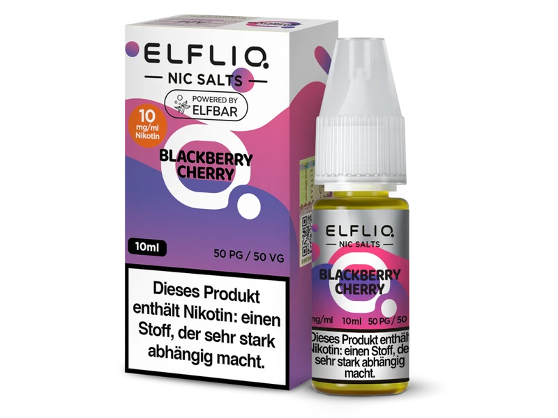 ELFLIQ - Blackberry Cherry - 10ml Fertigliquid (Nikotinsalz)