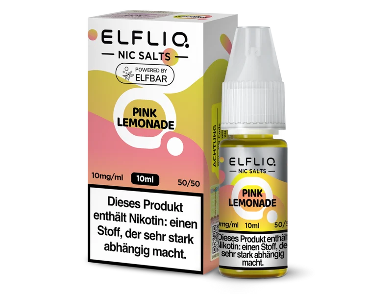 ELFLIQ - Pink Lemonade - 10ml Fertigliquid (Nikotinsalz)