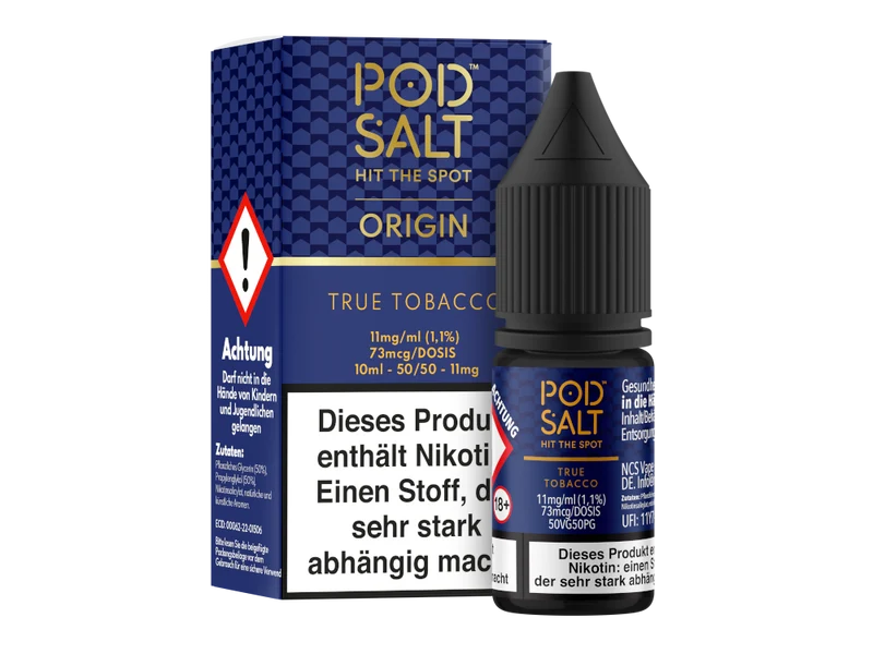 Pod Salt Origin True Tobacco Nikotinsalz Liquid