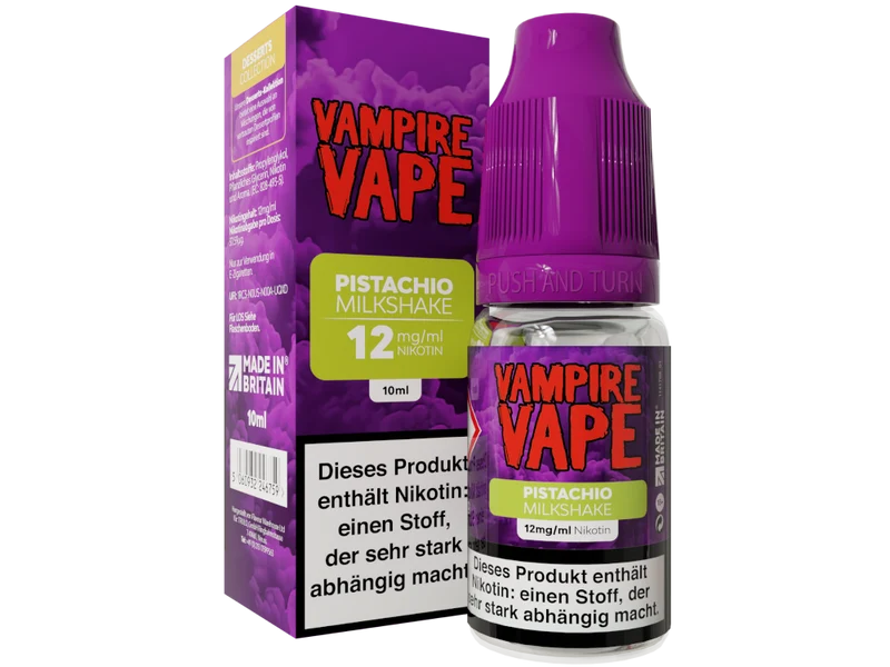 Vampire Vape Dessert Collection Pistachio Milkshake Liquid