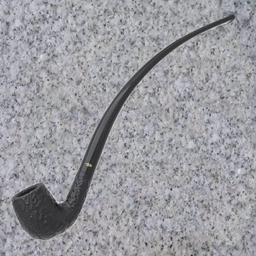 Savinelli: Churchwarden Black Rusticated (601)