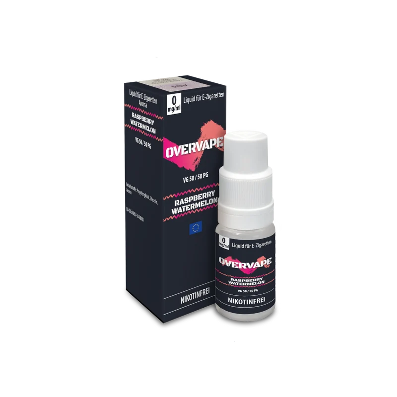 Overvape - Nikotinsalz Liquid - Raspberry Watermelon