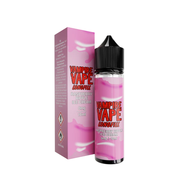 Vampire Vape - Dessert Collection - Aroma 10 ml - Raspberry Ripple Ice Cream