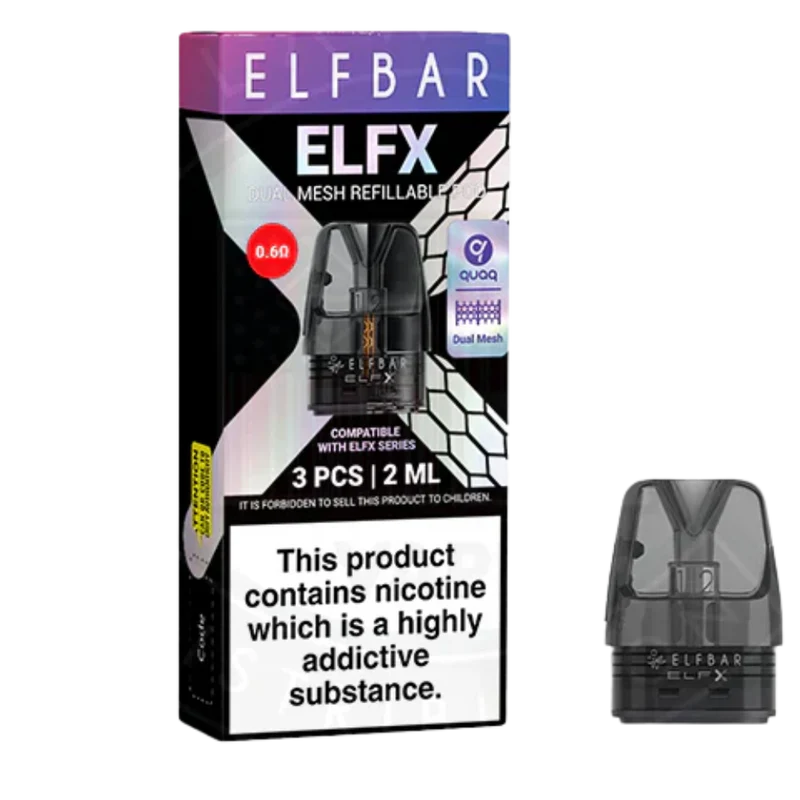 Elf Bar - ELFX Empty Pod - (3er Pack)