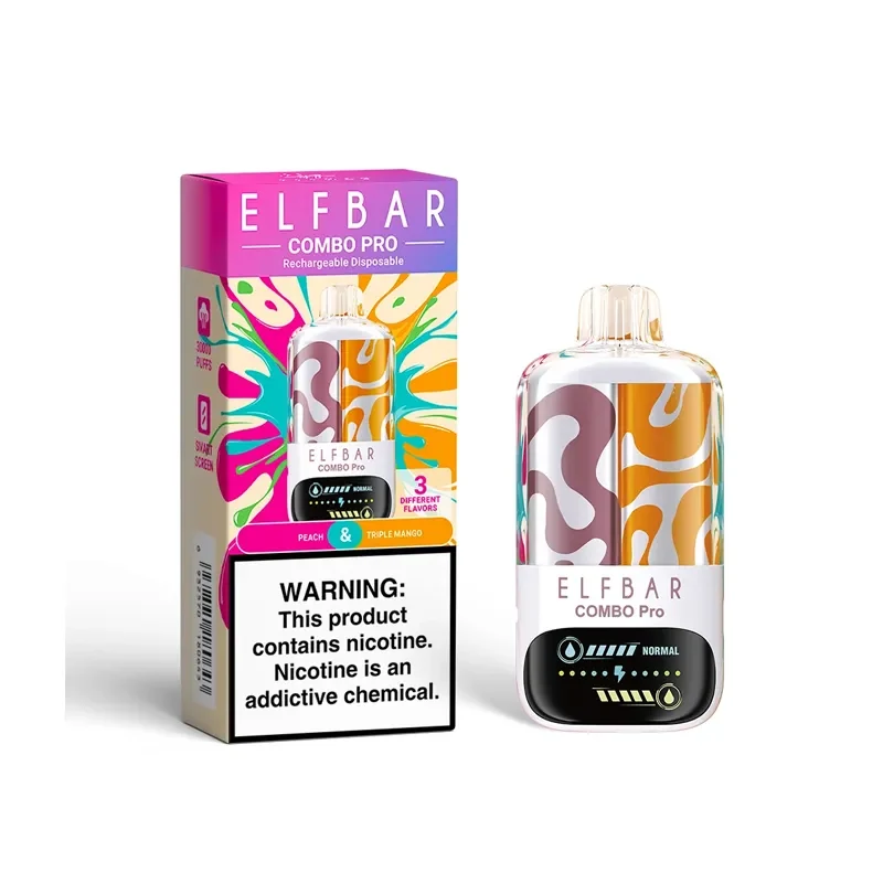 ELF Bar Combo Pro 30000 Einweg Kit- 💥 Nehme 5 Zahle NUR 4! + Ab einem Einkauf von 100€ 2 Mystery Gratis💥