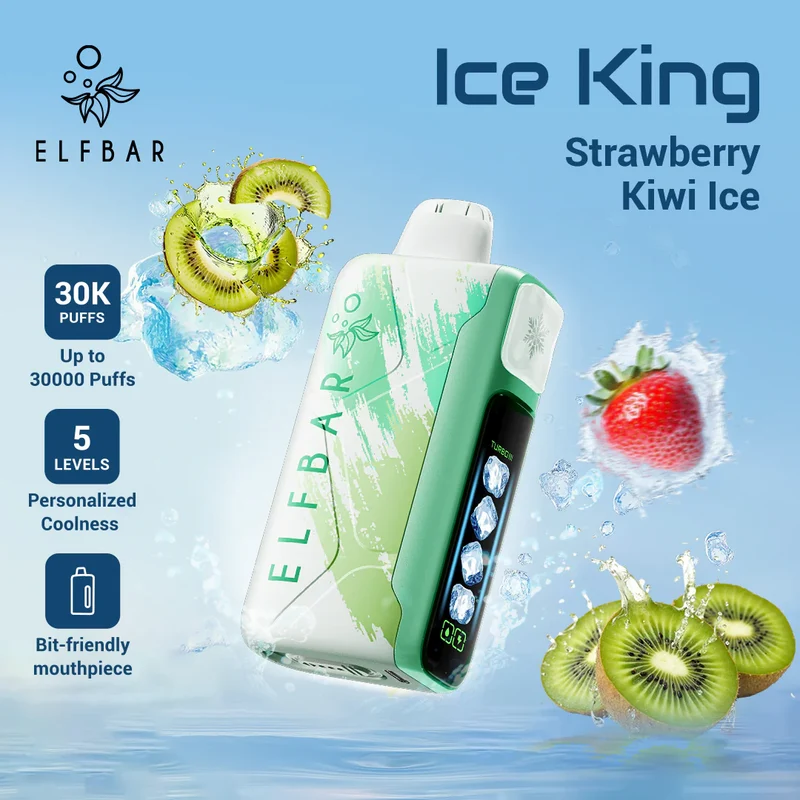 ELF Bar Ice King 30K Wiederaufladbares Einweg Kit (30000 Puffs) - 💥 Nehme 5 Zahle NUR 4!
